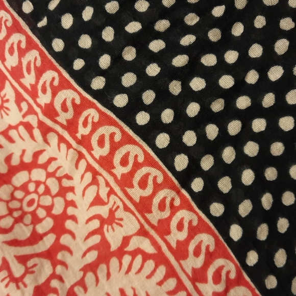 Boden Boho Tassle Tie Cotton Blouse - Picture 8 of 11